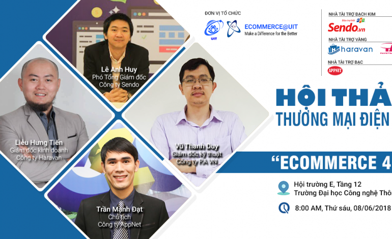 HỘI THẢO THƯƠNG MẠI ĐIỆN TỬ ECOMMERCE 4.0