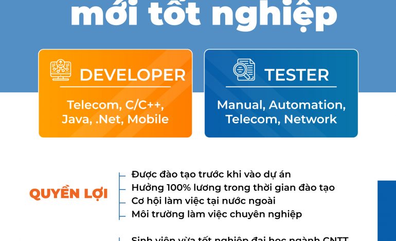 TMA Solutions tuyển Fresher