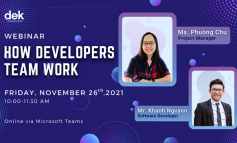 DEK Technologies Vietnam-Mời tham dự Webinar: How Developers Team Work