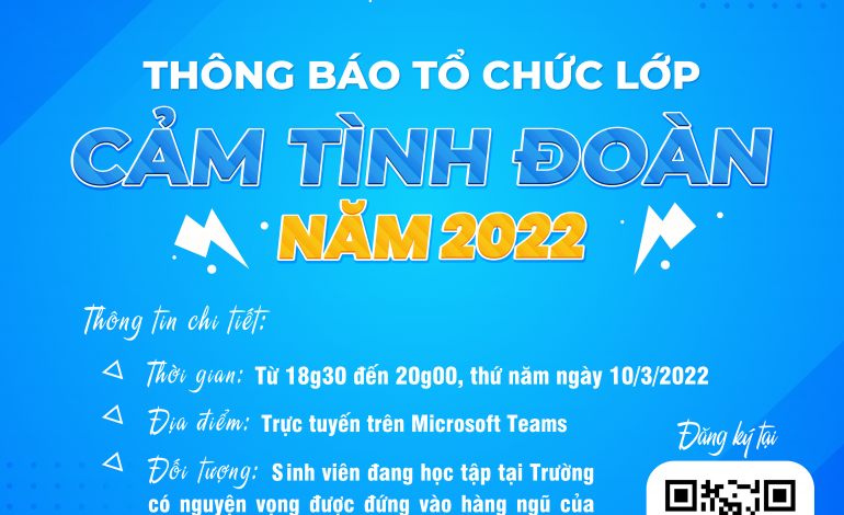 Tổ Chức Lớp Cảm Tình Đoàn Năm 2022 | Lớp Đoàn Viên 91 Năm Thành Lập Đoàn TNCS Hồ Chí Minh
