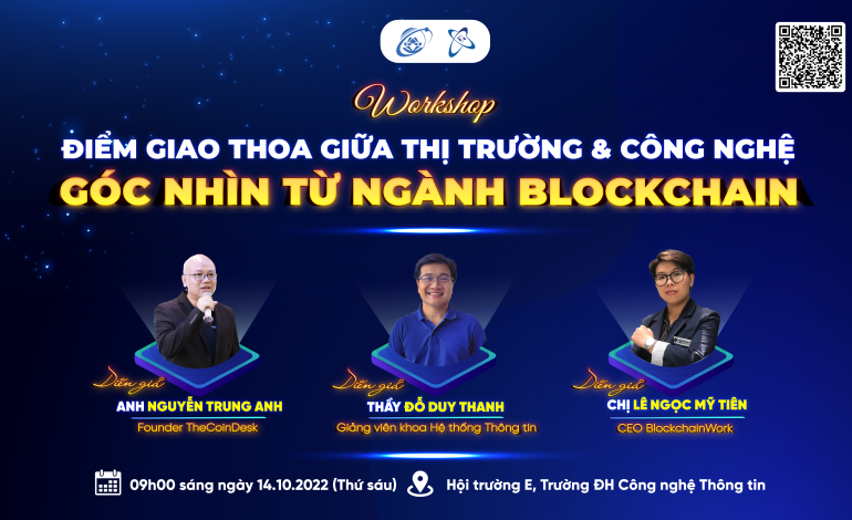 WORKSHOP “ĐIỂM GIAO THOA GIỮA THỊ TRƯỜNG & CÔNG NGHỆ | GÓC NHÌN TỪ NGÀNH BLOCKCHAIN”