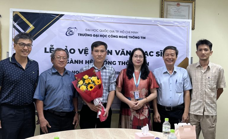 Lễ bảo vệ Luận văn Thạc sĩ ngành HTTT tháng 6 năm 2023