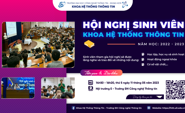 Hội nghị Sinh viên Khoa Hệ thống Thông tin, năm học 2022 – 2023
