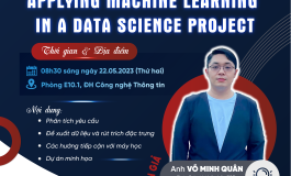 Seminar "APPLYING MACHINE LEARNING IN A DATA SCIENCE PROJECT"