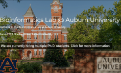 Full-time Ph.D. positions in Data Science and Bioinformatics at Auburn University