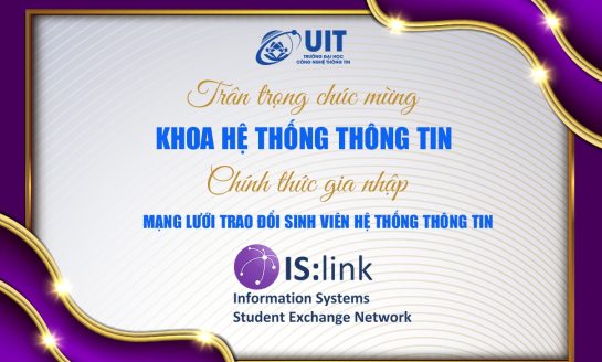Khoa HTTT gia nhập The IS:Link Network, sinh viên Khoa có cơ hội học ở nước ngoài không đóng học phí