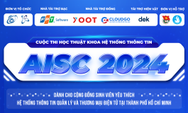 Phát động cuộc thi học thuật khoa HTTT Advanced Information Systems Contest 2024