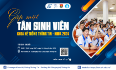 Chương trình Gặp mặt Tân sinh viên Khoa Hệ thống Thông tin Khóa 2024