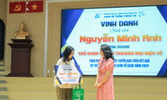 Vinh danh, khen thưởng và chúc mừng Tân sinh viên đạt thành tích xuất sắc trong kỳ thi tuyển sinh đại học năm 2024 khoa Hệ thống Thông tin