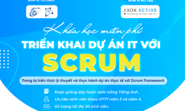 Khóa học miễn phí TRIỂN KHAI DỰ ÁN IT VỚI SCRUM năm 2024