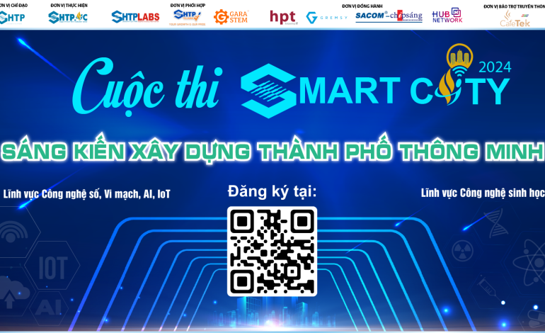 [Hỗ trợ truyền thông] Đăng ký tham gia Cuộc thi Smart City 2024 - Sáng kiến xây dựng thành phố thông minh