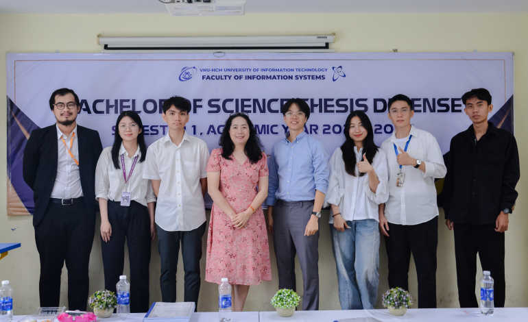 Lễ Bảo vệ Khóa luận Tốt nghiệp học kỳ 1, năm học 2024 - 2025 Khoa Hệ thống Thông tin
