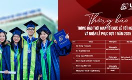Thông báo thời gian tổ chức Lễ tốt nghiệp và nhận lễ phục đợt 1 năm 2025