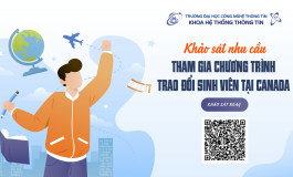 Khảo sát nhu cầu tham gia khóa học trao đổi sinh viên (Student Exchange) tại một trường đại học ở Canada