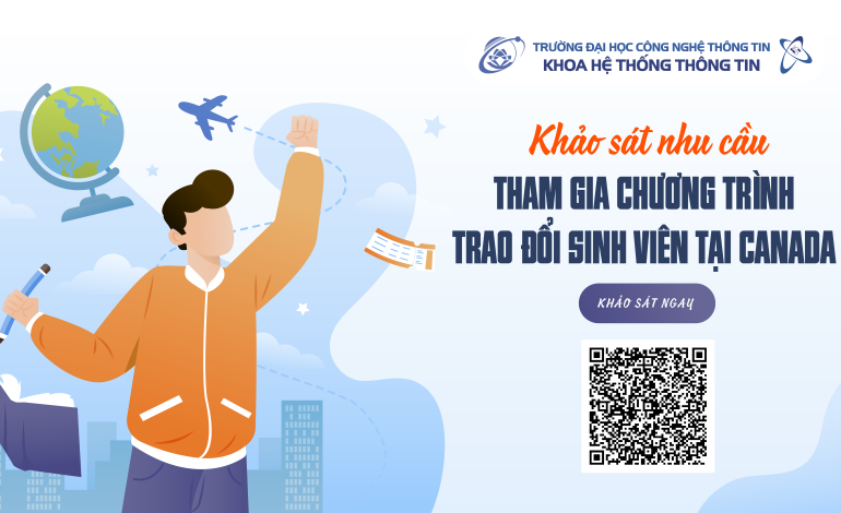 Khảo sát nhu cầu tham gia khóa học trao đổi sinh viên (Student Exchange) tại một trường đại học ở Canada