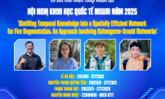 Chúc mừng nhóm sinh viên CTTT2021, CTTT2020 và học viên cao học ngành HTTT có bài báo tại Hội nghị Quốc tế về Trí tuệ Nhân tạo (MIWAI 2025)