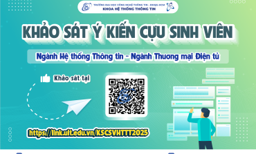 Khảo sát lấy ý kiến cựu sinh viên Khoa Hệ thống Thông tin năm 2025