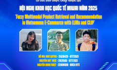 Chúc mừng nhóm sinh viên HTTT2021, học viên cao học ngành HTTT có bài báo tại Hội nghị khoa học Quốc tế MIWAI năm 2025