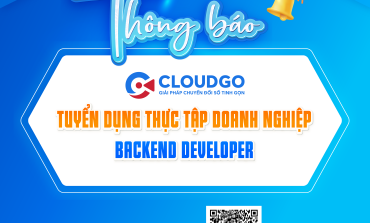 Công ty TNHH Công nghệ CloudGO tuyển dụng BACKEND DEVELOPER