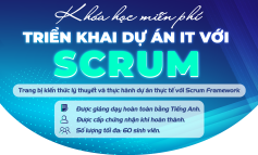 Đăng ký tham gia khóa học “Triển khai Dự án IT với SCRUM” năm 2025