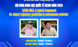 Chúc mừng nhóm sinh viên HTTT2022.2 có bài báo được chấp nhận tại Hội nghị Khoa học Quốc tế ISCMI 2025