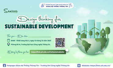 Đăng ký tham gia Seminar “Design Thinking for Sustainable Development”