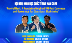 Chúc mừng nhóm sinh viên lớp CTTT2022 có bài báo được chấp nhận tại Hội nghị Khoa học Quốc tế RIVF 2025