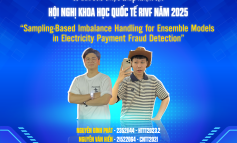 Chúc mừng sinh viên lớp HTTT2023.2 có bài báo được chấp nhận tại Hội nghị Khoa học Quốc tế RIVF 2025