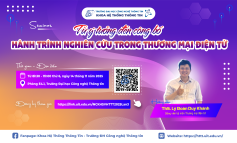 Seminar hỗ trợ NCKH Sinh viên “Từ ý tưởng đến công bố: Hành trình nghiên cứu trong Thương mại điện tử”