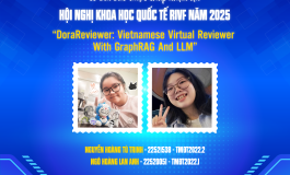 Chúc mừng nhóm sinh viên lớp TMĐT2022 có bài báo được chấp nhận tại Hội nghị Khoa học Quốc tế RIVF 2025