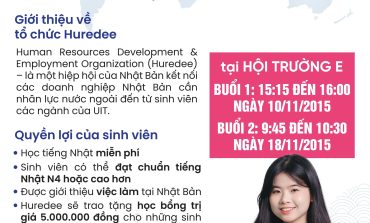 Khóa học tiếng Nhật miễn phí và giới thiệu việc làm tại Nhật Bản