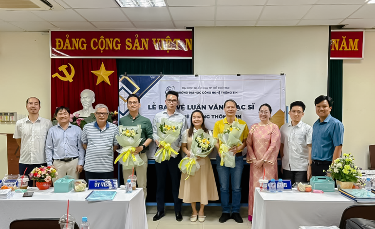 Lễ bảo vệ Luận văn Thạc sĩ ngành Hệ thống Thông tin đợt tháng 12 năm 2025