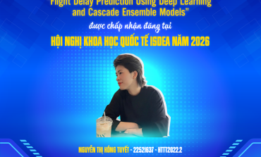 Chúc mừng sinh viên HTTT2022.2 có bài báo tại Hội nghị Khoa học Quốc tế ISDEA năm 2026