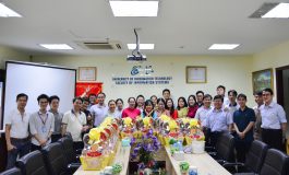 Công đoàn bộ phận Khoa Hệ thống Thông tin và Phòng Thí nghiệm Hệ thống Thông tin tổ chức hoạt động chăm lo Tết cho viên chức, người lao động năm 2026
