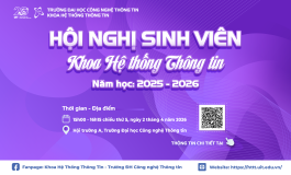 Hội nghị Sinh viên khoa Hệ thống Thông tin, năm học 2025 – 2026
