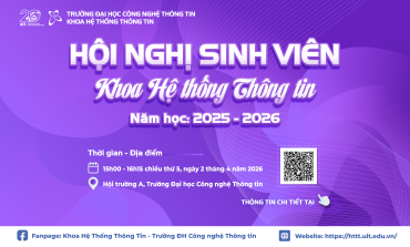 Hội nghị Sinh viên khoa Hệ thống Thông tin, năm học 2025 – 2026