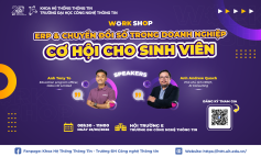 Workshop: ERP và Chuyển đổi số trong doanh nghiệp – Cơ hội cho sinh viên