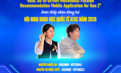 Chúc mừng sinh viên Khoa HTTT có bài báo tại Hội nghị Khoa học Quốc tế ATAC năm 2026