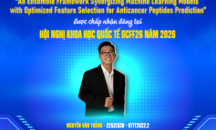 Chúc mừng sinh viên lớp HTTT2022.2 có bài báo tại Hội nghị Khoa học Quốc tế SCFF26 năm 2026