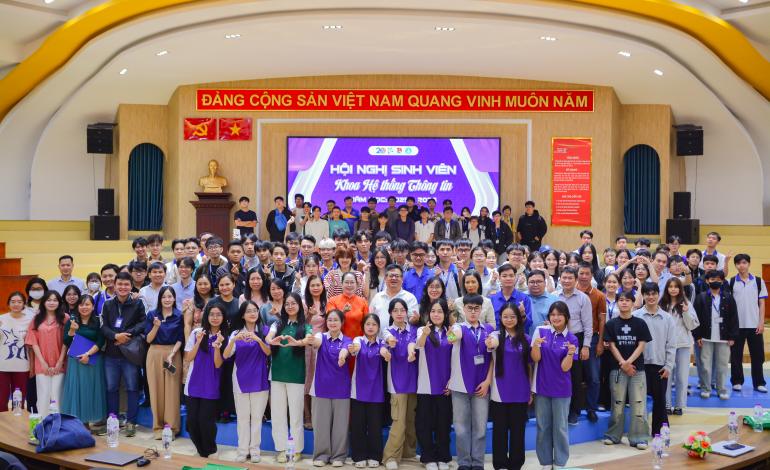 Tổng kết Hội nghị Sinh viên năm học 2025–2026 khoa Hệ thống Thông tin