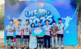 Chúc mừng Đội tuyển Nam Khoa HTTT đạt thành tích giải Ba tại giải đấu UIT SPORT 2026 - Môn Bóng chuyền