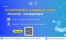 E-Commerce Connect 2026: Hiểu môn học – Chọn đúng hướng đi