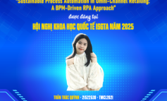 Chúc mừng sinh viên lớp TMCL2021 có bài báo được đăng tại Hội nghị Khoa học Quốc tế ISGTA 2025