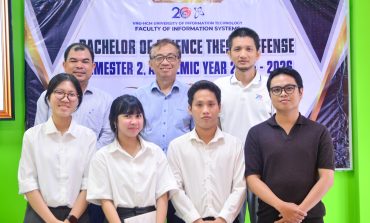 Lễ Bảo vệ Khóa luận Tốt nghiệp học kỳ 2, năm học 2025 - 2026 Khoa Hệ thống Thông tin