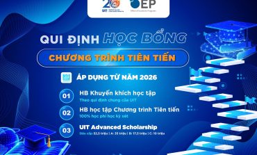 Sinh viên Chương trình Tiên tiến: Những điều cần biết về học bổng năm 2026