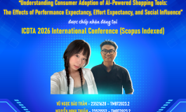 Chúc mừng nhóm sinh viên lớp TMĐT2023.2 có bài báo được chấp nhận tại Hội nghị quốc tế ICDTA 2026 (Scopus)