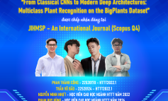 Chúc mừng nhóm sinh viên, học viên cao học ngành Hệ thống Thông tin đã có bài báo khoa học được chấp nhận đăng tại Journal of Information Hiding and Multimedia Signal Processing (JIHMSP) - Tạp chí khoa học quốc tế thuộc nhóm Q4