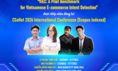 Chúc mừng nhóm sinh viên CTTT2022, học viên cao học ngành Hệ thống Thông tin có bài báo được chấp nhận tại Hội nghị Quốc tế CSoNet năm 2026