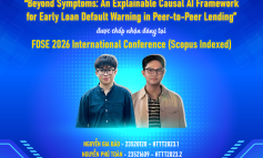 Chúc mừng nhóm sinh viên ngành HTTT có bài báo được chấp nhận tại Hội nghị Khoa học Quốc tế FDSE 2026 (Scopus)